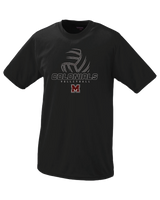 Morristown HS VB Outline - Performance T-Shirt