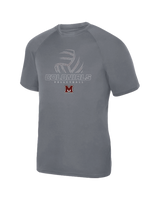 Morristown HS VB Outline - Youth Performance T-Shirt