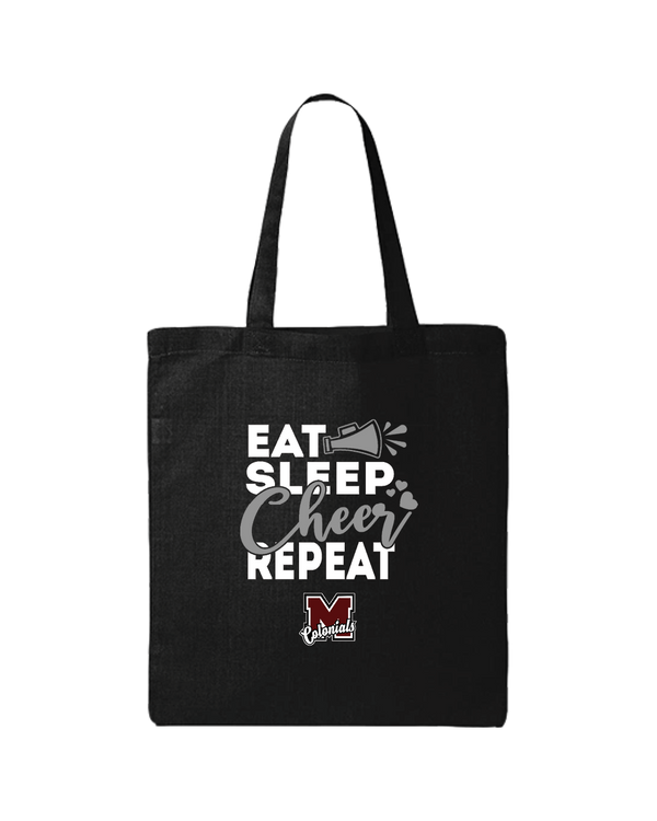 Morristown Eat Sleep Cheer - Tote Bag