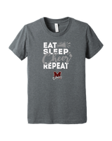 Morristown Eat Sleep Cheer - Youth T-Shirt
