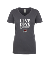 Morristown Live Love Cheer - Women’s V-Neck
