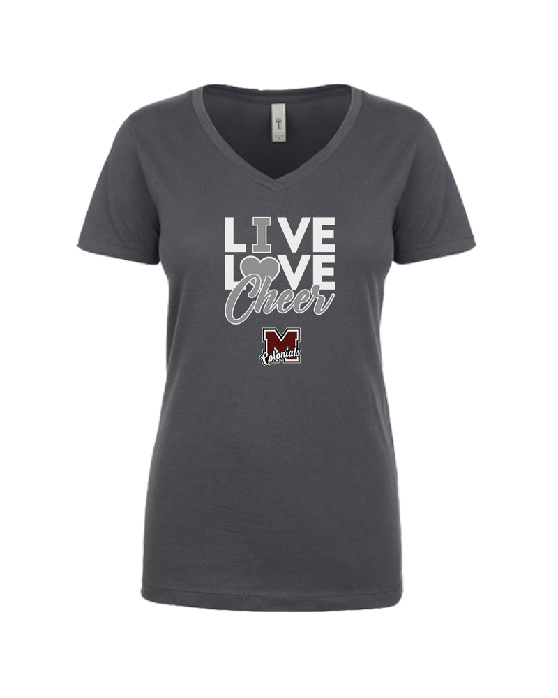 Morristown Live Love Cheer - Women’s V-Neck
