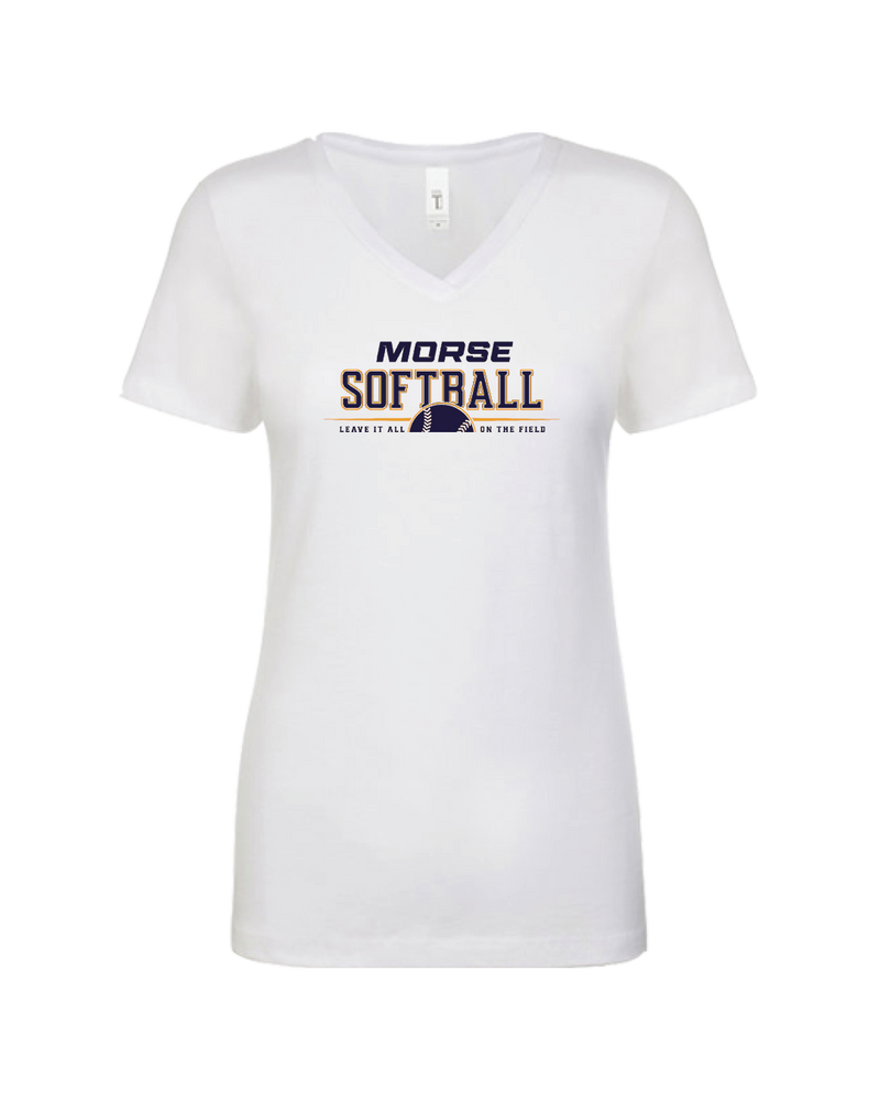 Morse HS Leave it on the Field - Women’s V-Neck