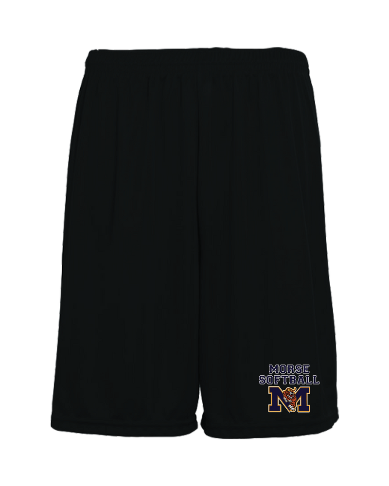 Morse HS Logo - Training Short With Pocket