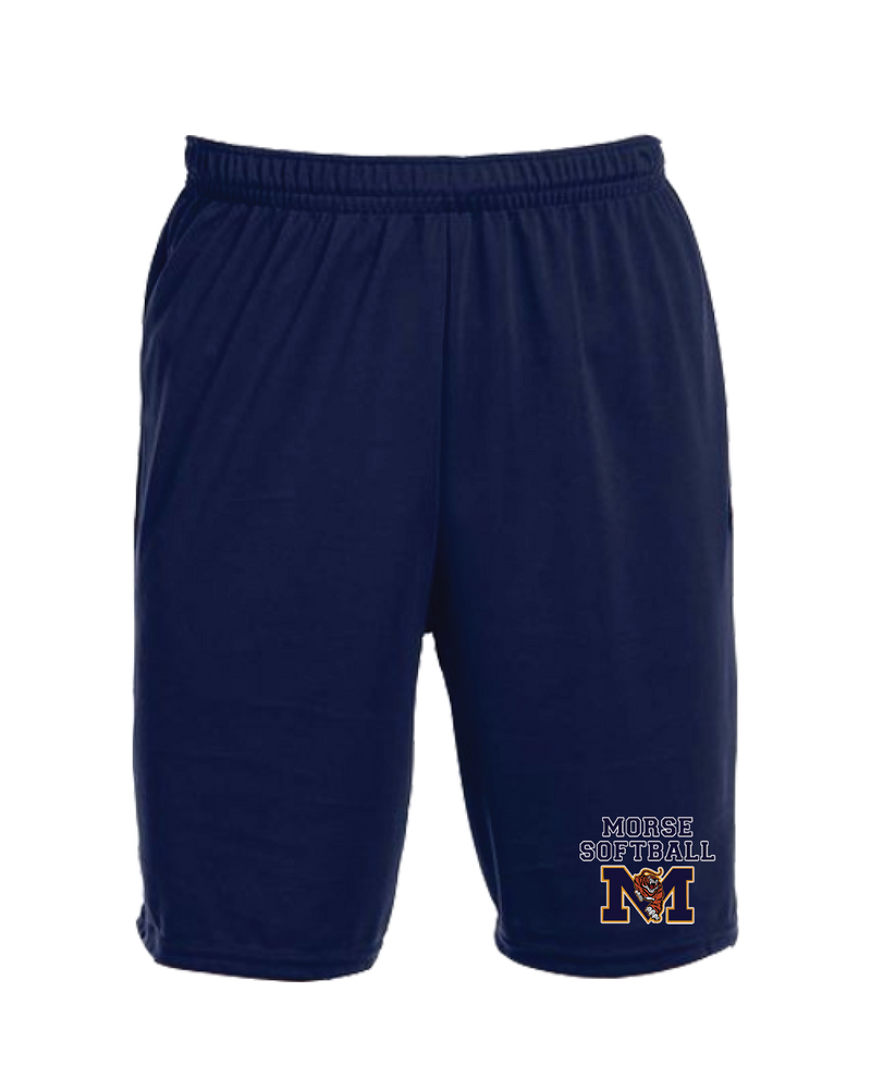 Morse HS Logo - Training Short With Pocket