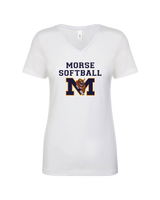 Morse HS Logo - Women’s V-Neck