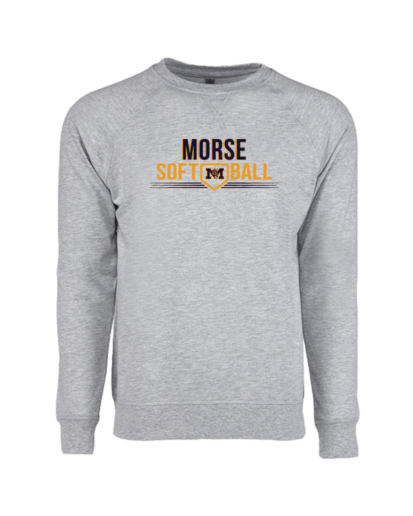 Morse HS Softball - Crewneck Sweatshirt