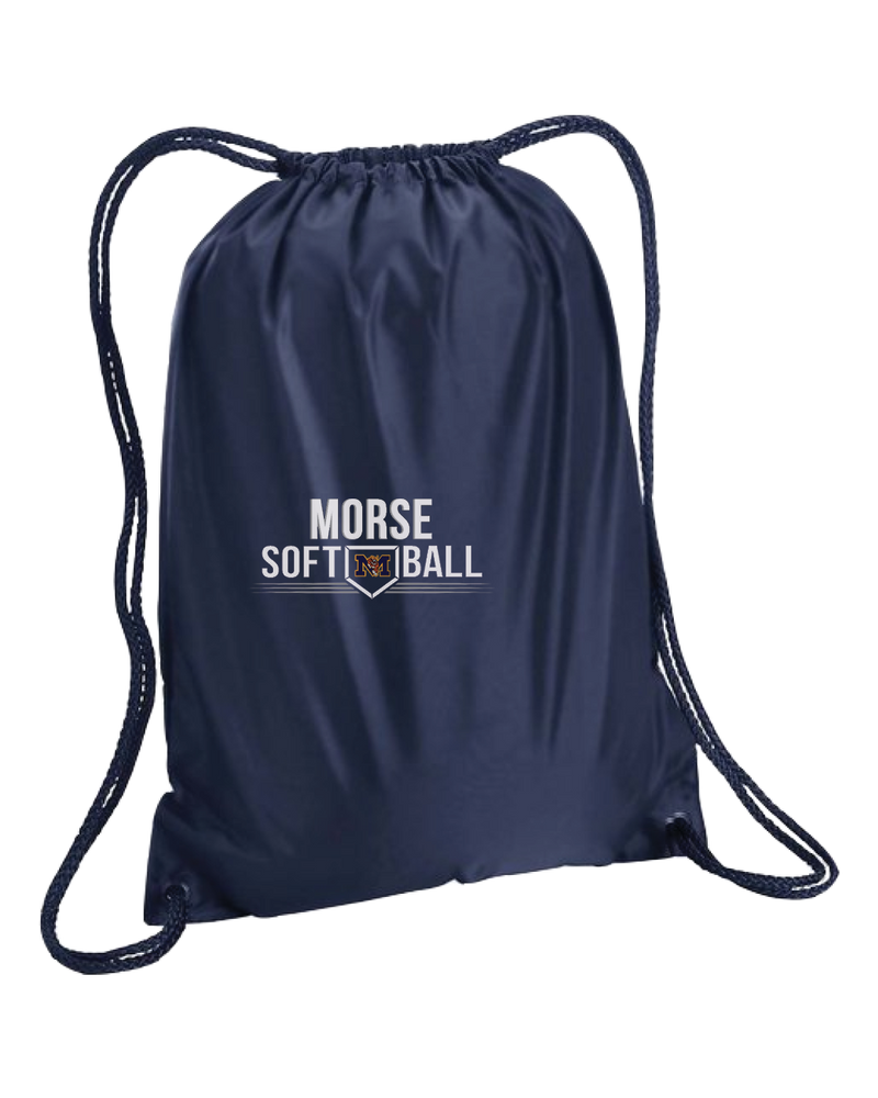 Morse HS Softball - Drawstring Bag