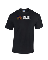 Morse HS Softball Basic - Cotton T-Shirt