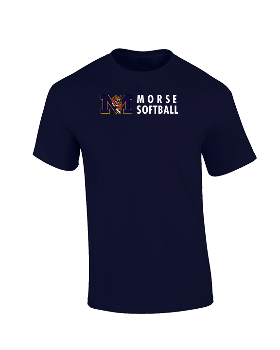 Morse HS Softball Basic - Cotton T-Shirt