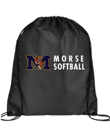 Morse HS Softball Basic - Drawstring Bag