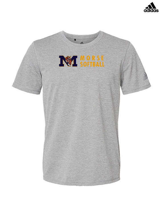 Morse HS Softball Basic - Mens Adidas Performance Shirt