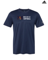 Morse HS Softball Basic - Mens Adidas Performance Shirt
