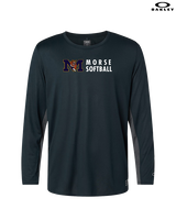 Morse HS Softball Basic - Mens Oakley Longsleeve