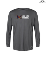 Morse HS Softball Basic - Mens Oakley Longsleeve