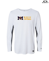 Morse HS Softball Basic - Mens Oakley Longsleeve