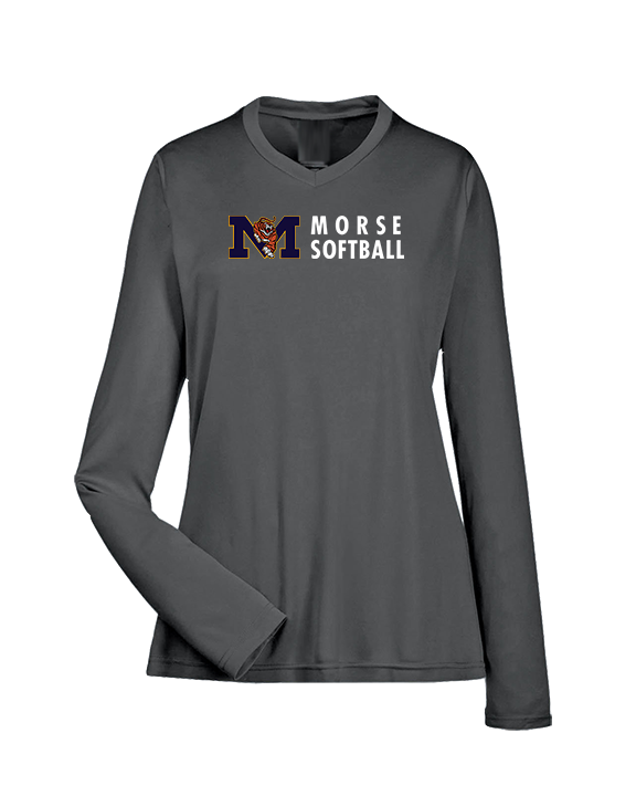 Morse HS Softball Basic - Womens Performance Longsleeve
