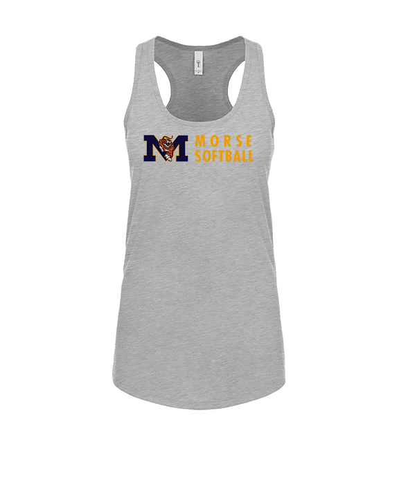 Morse HS Softball Basic - Womens Tank Top