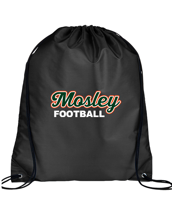 Mosley HS Football Logo - Drawstring Bag