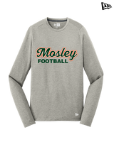 Mosley HS Football Logo - New Era Performance Long Sleeve