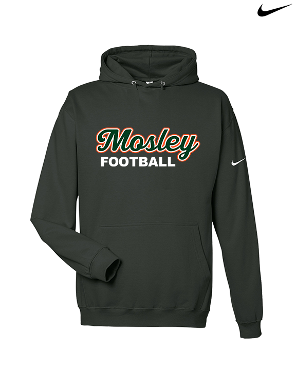 Mosley HS Football Logo - Nike Club Fleece Hoodie