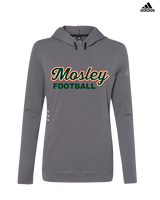 Mosley HS Football Logo - Womens Adidas Hoodie
