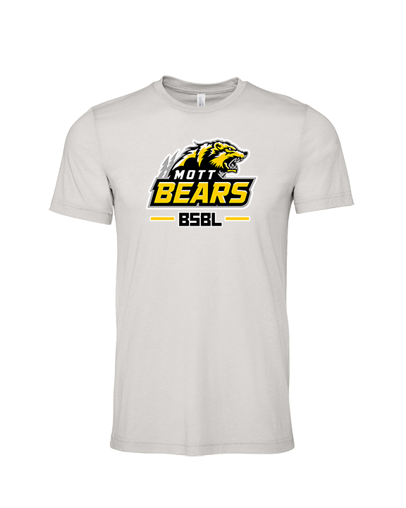 Mott Community College Baseball Logo Full BSBL - Tri-Blend Shirt