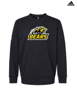 Mott Community College Baseball Logo Full Logo - Mens Adidas Crewneck