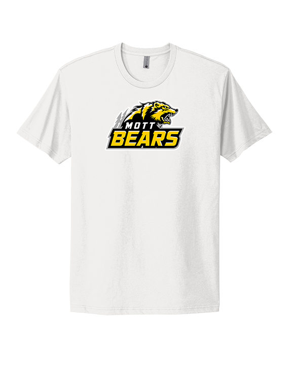 Mott Community College Baseball Logo Full Logo - Mens Select Cotton T-Shirt