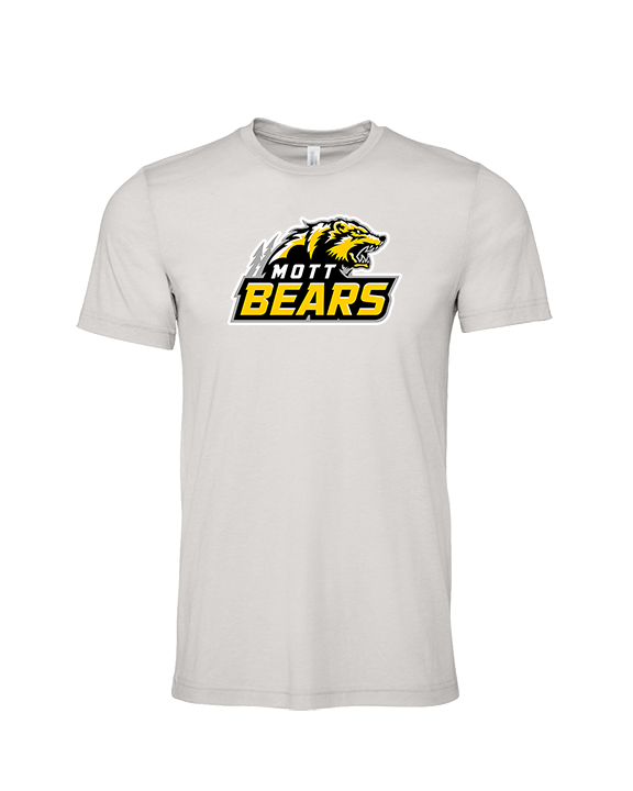 Mott Community College Baseball Logo Full Logo - Tri-Blend Shirt