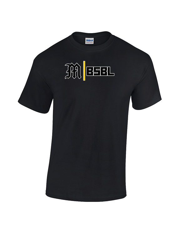 Mott Community College Baseball Logo M BSBL - Cotton T-Shirt