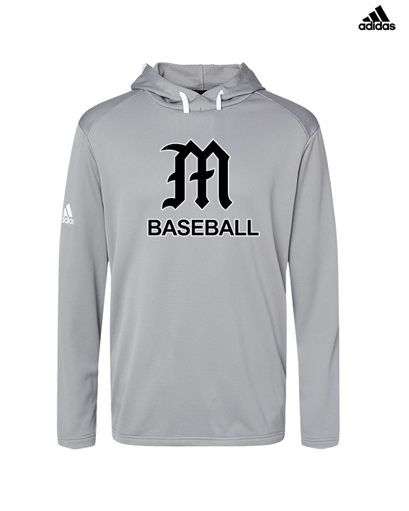 Mott Community College Baseball Logo M Baseball - Mens Adidas Hoodie