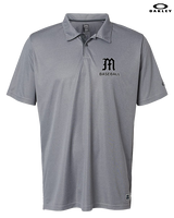 Mott Community College Baseball Logo M Baseball - Mens Oakley Polo