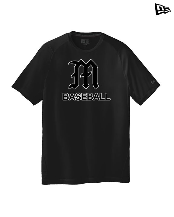 Mott Community College Baseball Logo M Baseball - New Era Performance Shirt