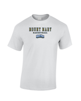 Mount Mary University Women's Basketball Block - Cotton T-Shirt