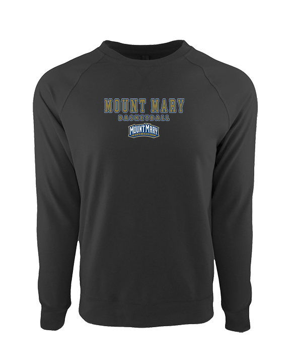 Mount Mary University Women's Basketball Block - Crewneck Sweatshirt