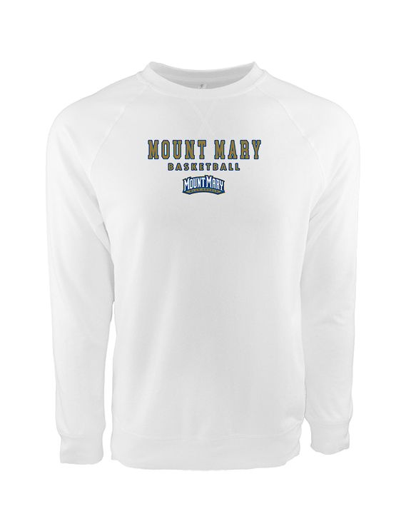 Mount Mary University Women's Basketball Block - Crewneck Sweatshirt