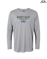 Mount Mary University Women's Basketball Block - Mens Oakley Longsleeve