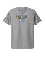 Mount Mary University Women's Basketball Block - Mens Select Cotton T-Shirt