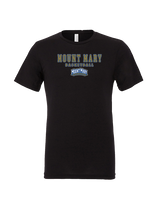 Mount Mary University Women's Basketball Block - Tri-Blend Shirt