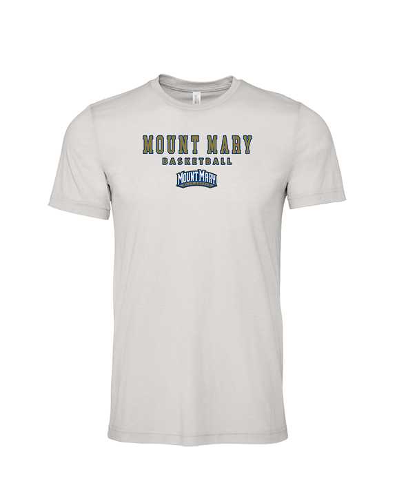 Mount Mary University Women's Basketball Block - Tri-Blend Shirt