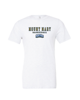 Mount Mary University Women's Basketball Block - Tri-Blend Shirt