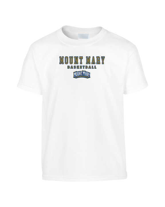 Mount Mary University Women's Basketball Block - Youth Shirt