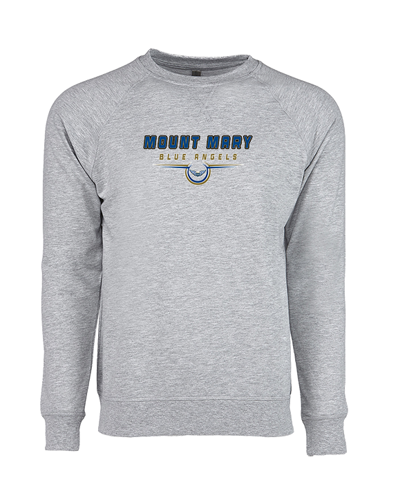 Mount Mary University Women's Basketball Design - Crewneck Sweatshirt