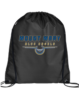 Mount Mary University Women's Basketball Design - Drawstring Bag