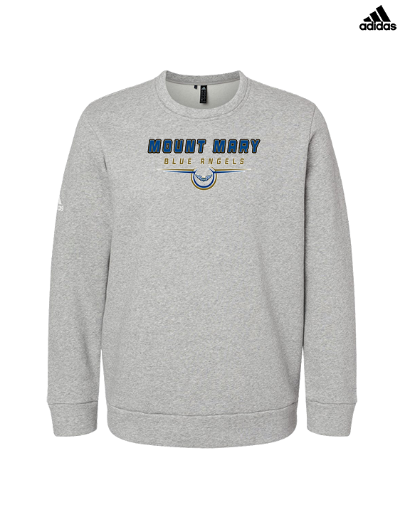 Mount Mary University Women's Basketball Design - Mens Adidas Crewneck