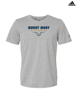 Mount Mary University Women's Basketball Design - Mens Adidas Performance Shirt
