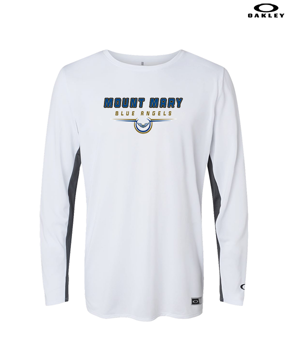 Mount Mary University Women's Basketball Design - Mens Oakley Longsleeve