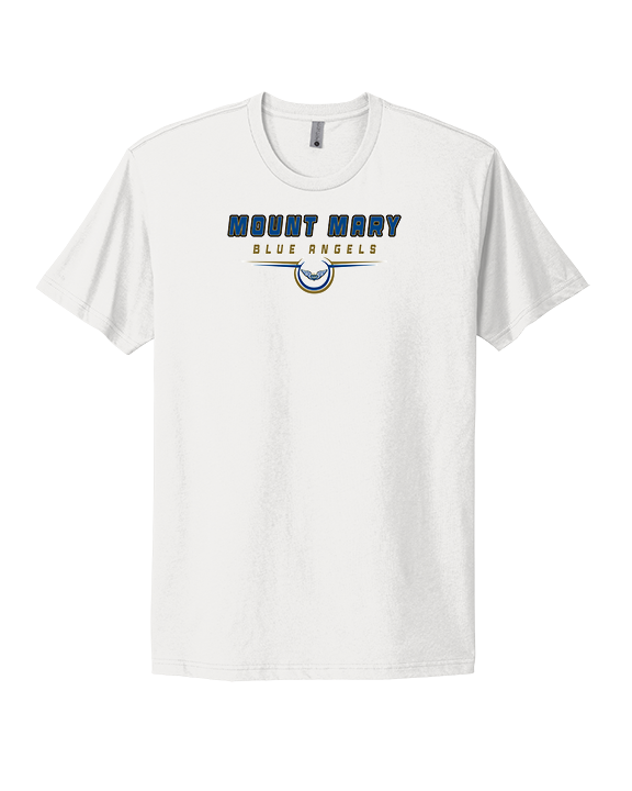 Mount Mary University Women's Basketball Design - Mens Select Cotton T-Shirt