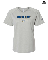 Mount Mary University Women's Basketball Design - Womens Adidas Performance Shirt